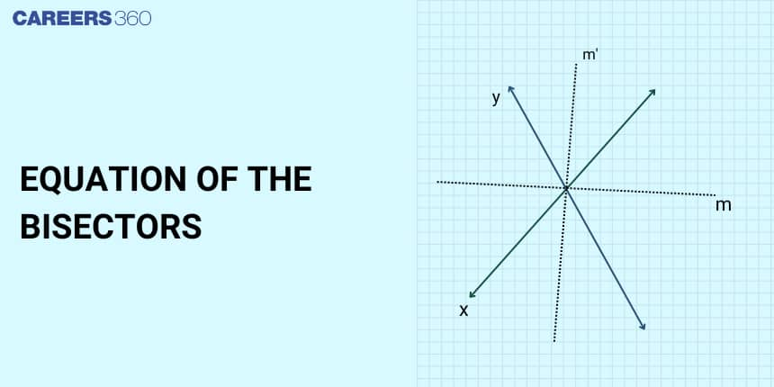 Equations of the Bisectors of the Angles between Two Straight Lines